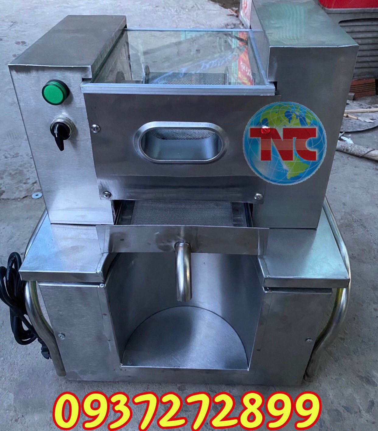 [HCM]Máy Ép Mía Mini F3 800W Pro Ép 3 Cây Lô Kim Cương  TNC 201 Inox 304 TNC 240 Tặng máy đóng miệng ly và lưới lọc cùng loại  khi mua 2 sản phẩm CƠ KHÍ TÂN NGỌC CHÂU 0937.272.899