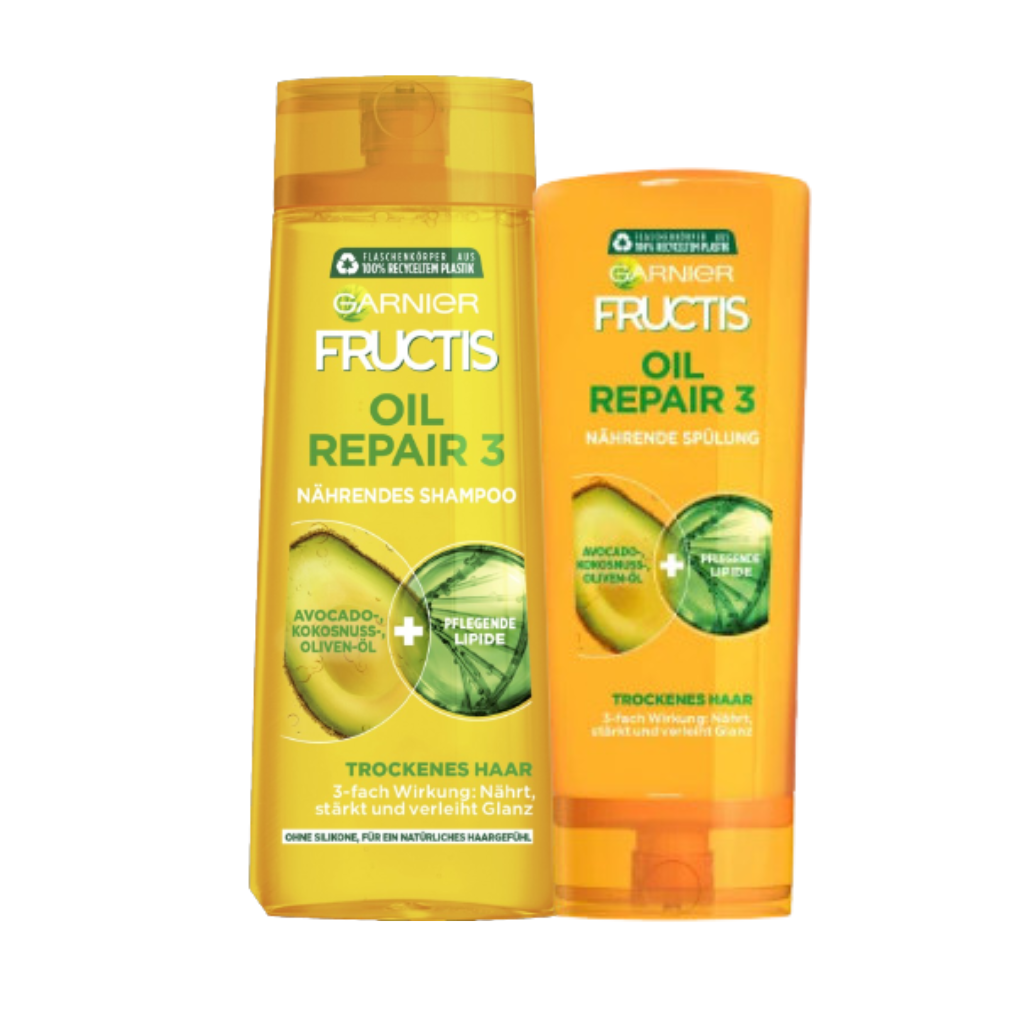 Dầu Gội/xả Garnier Fructis 250ml/200ml-Xách Tay Đức