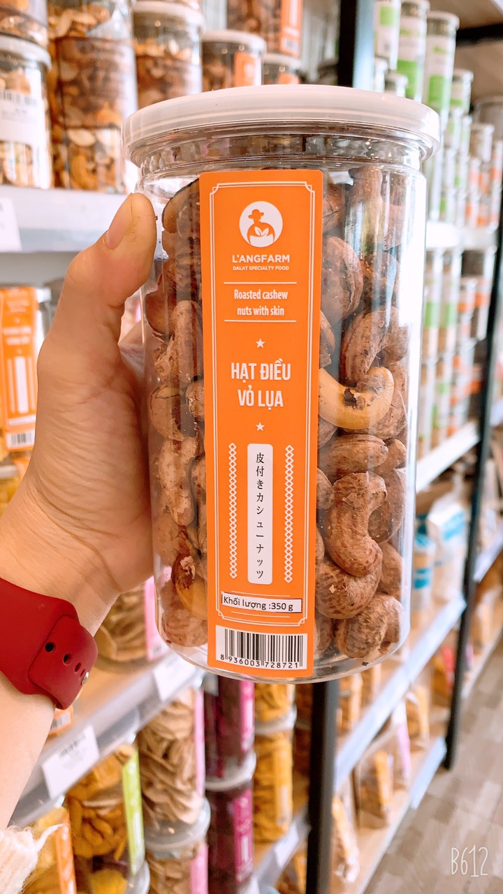 [COMBO 1kg x2]Hạt Điều Lụa Rang Muối -SALTED SKIN CASHEW G2Kg