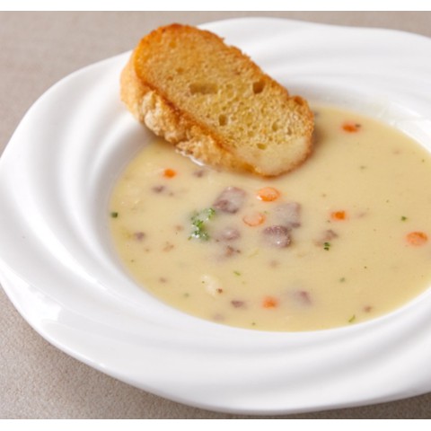 Beef soup with 80g