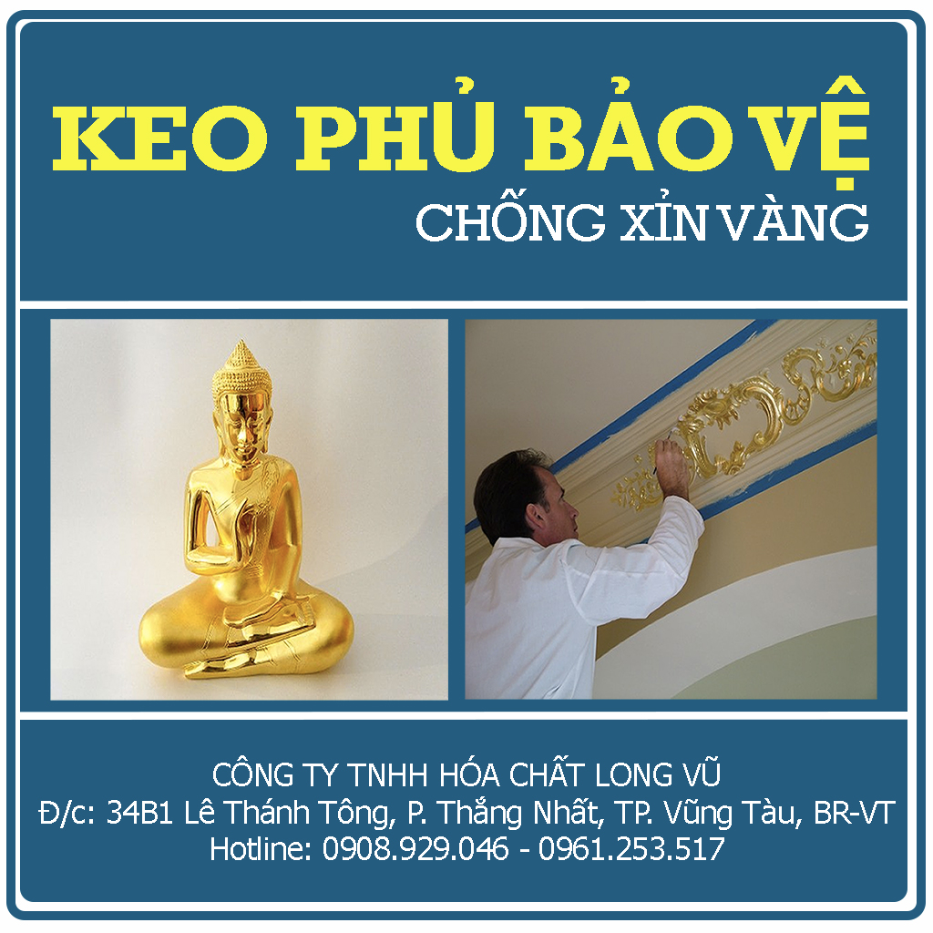 Keo Phủ Bóng Dát Vàng Gốc Nước (100ml)
