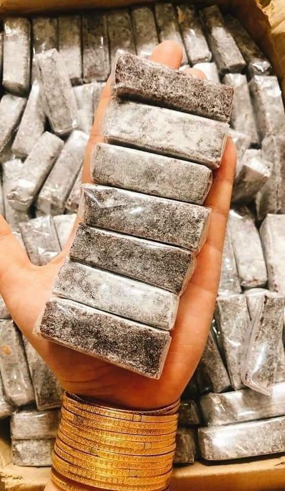 {Freeship} 1kg kẹo gừng dẻo phấn (kẹo da trâu) Bến Tre
