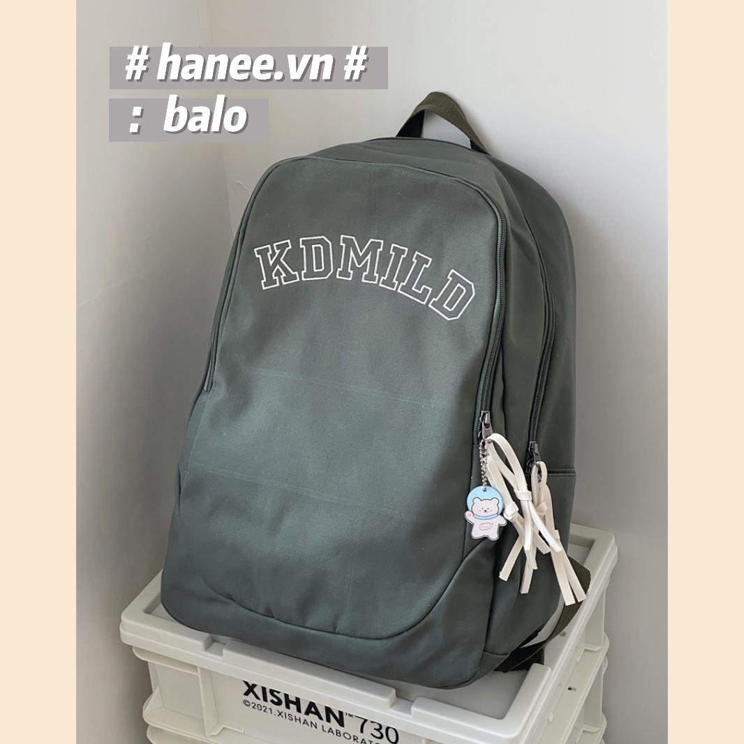 Backpack School Bag Basic ulzzang BL04