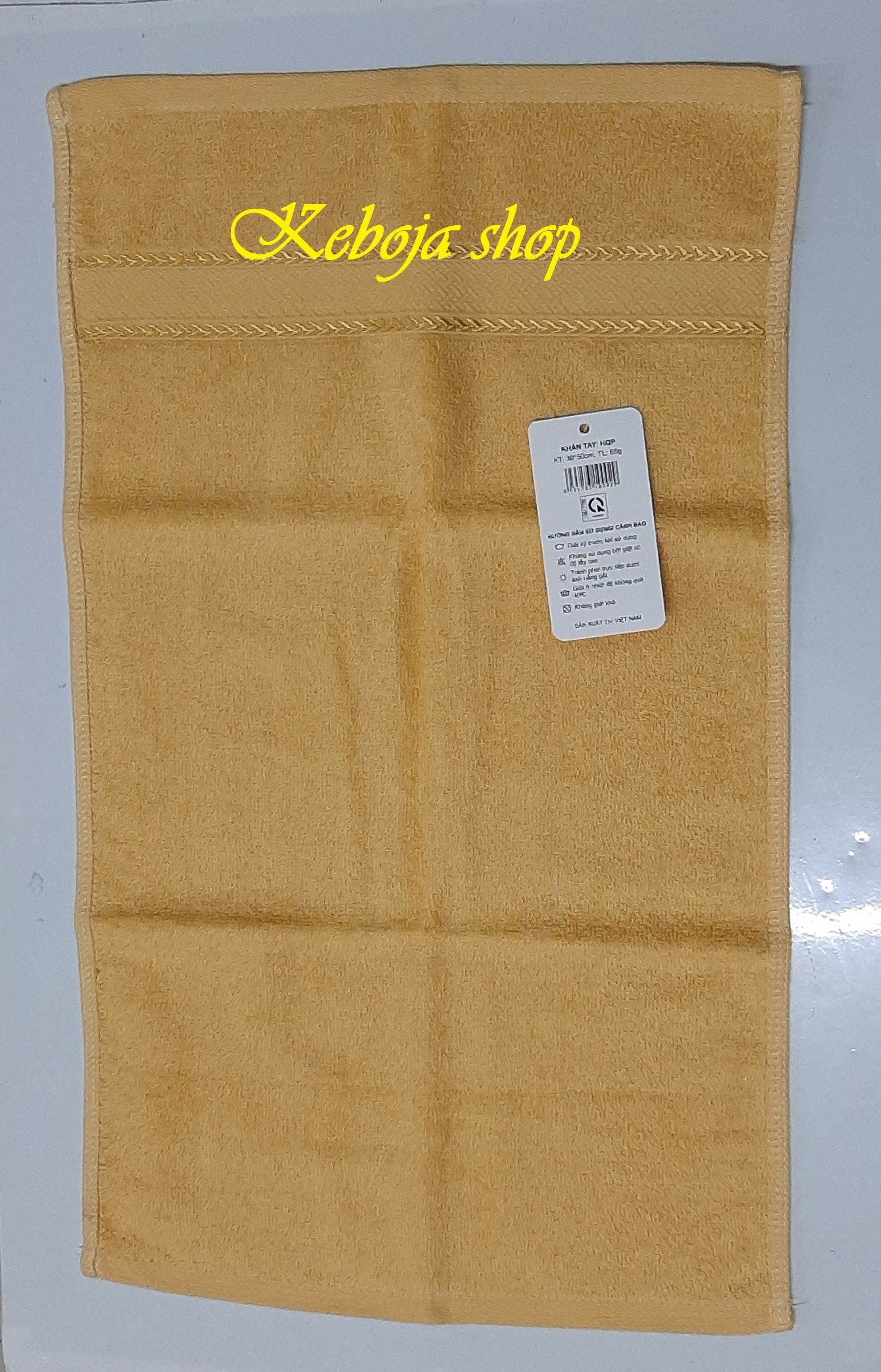[HCM]Khăn mặt khăn cotton màu cao cấp 30x50cm KB068