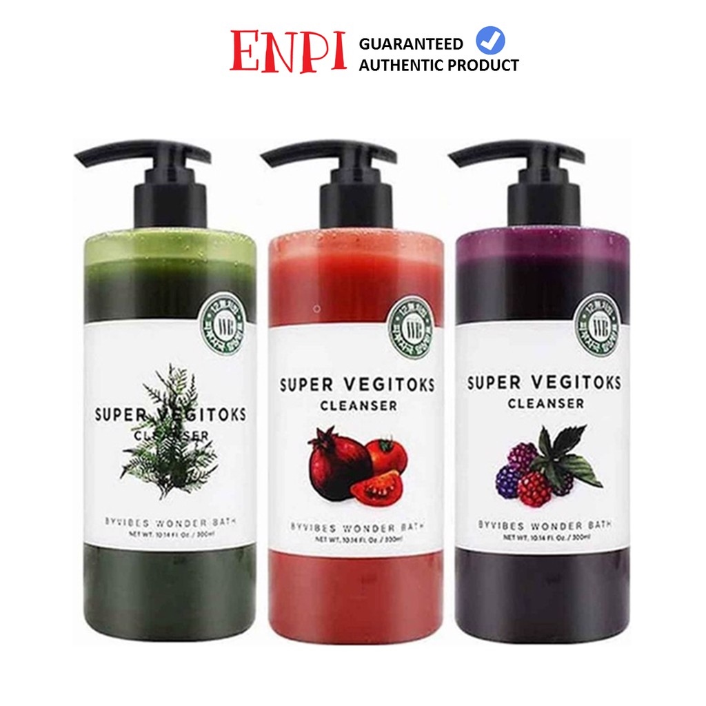 ▲  Sữa rửa mặt rau củ Super Vegitoks Cleanser