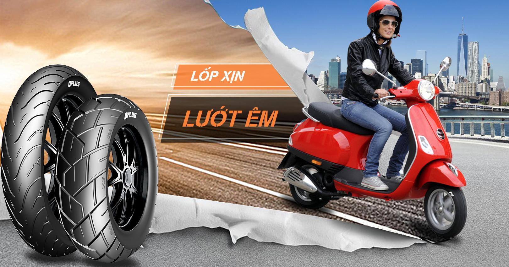Lốp 90/80-17 Dplus