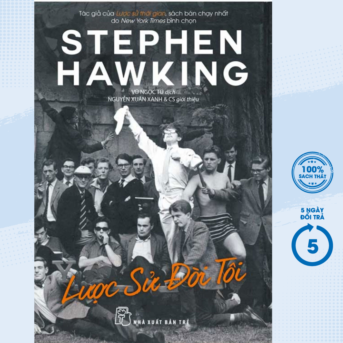 Sách - lược sử đời tôi - stephen hawking - trẻ - newshop