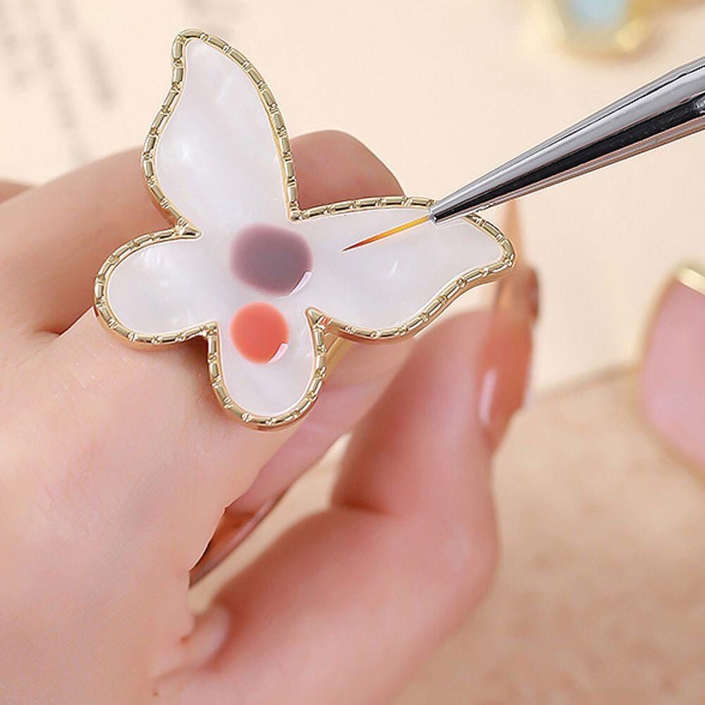 Nhẫn Pha sơn móng tay, bảng pha màu sơn xỏ ngón