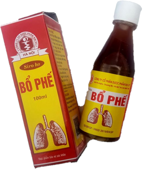 Siro ho Bổ Phế Đại Uy Chai 100ml - 125ml