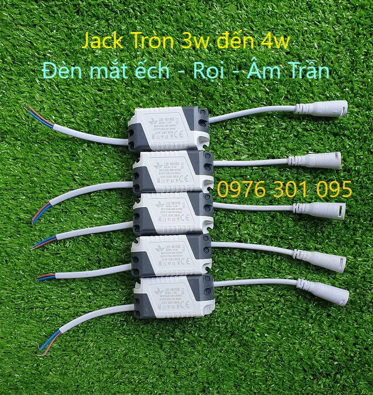5 Tăng Phô Đèn Mắt Ếch 3W - 4W