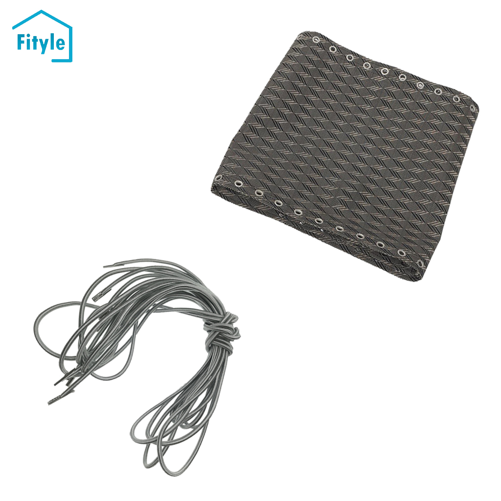 Fityle Tessforest Couch Cloth Replacement & 4 Laces for Chair Rhombus