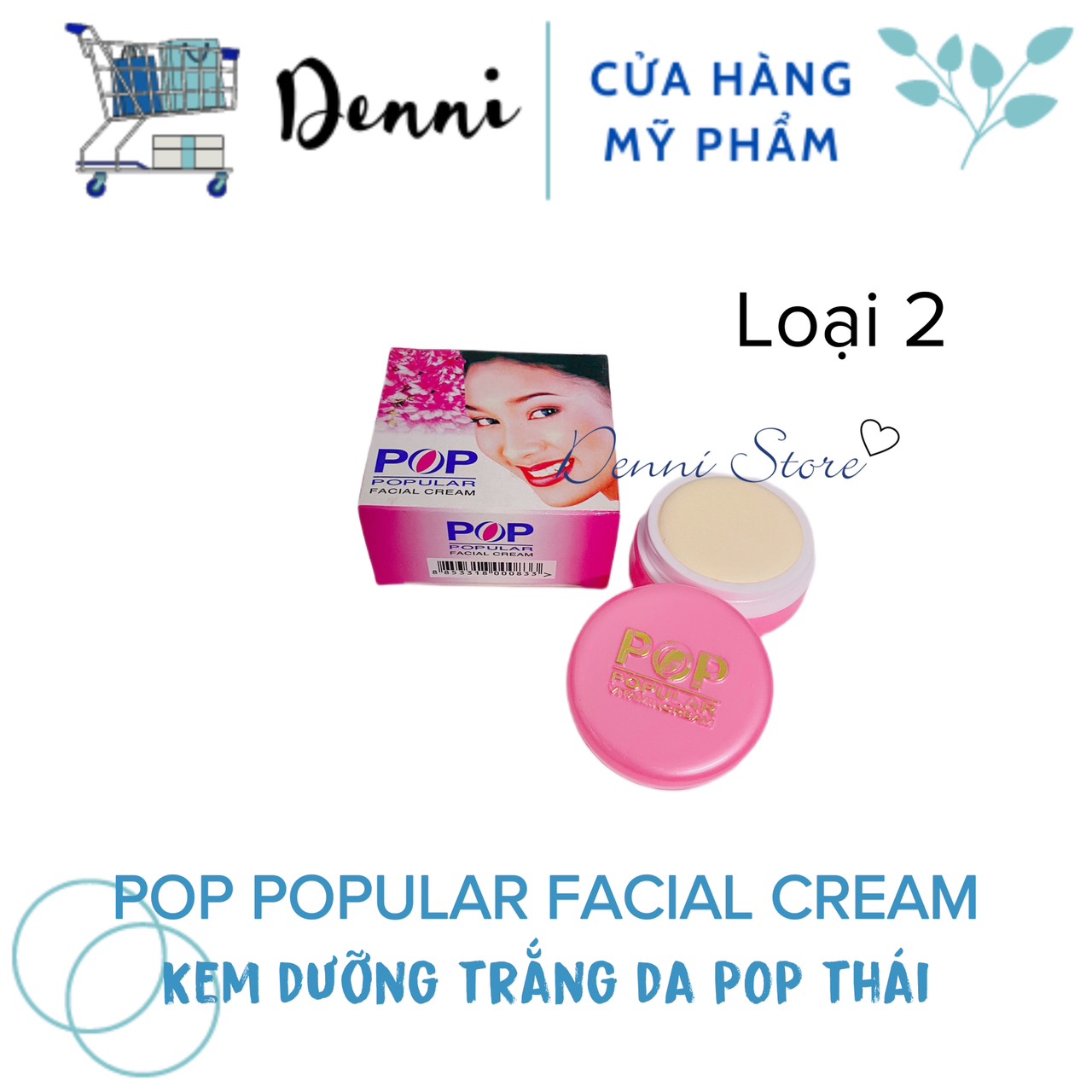 [HCM]Sỉ 1 lố 12 hộp kem POP thái 4g