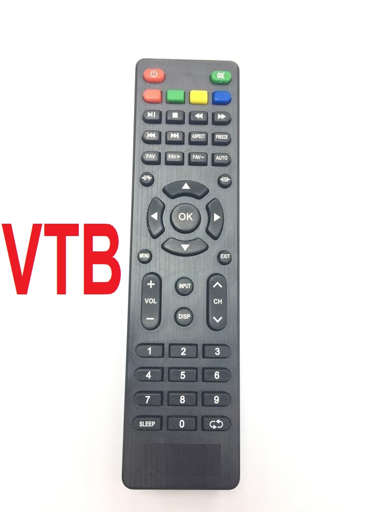 [HCM]Remote điều khiển tivi VTB LCD mẫu 2 (Cho tivi không lên mạng)