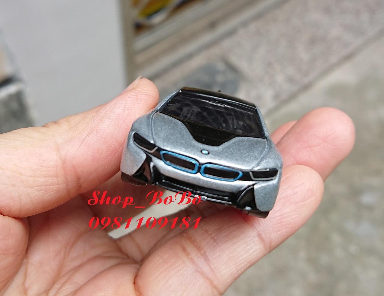 Thanh lý xe mô hình Tomica do bị rộp sơn - Xe BMW i8 màu bạc