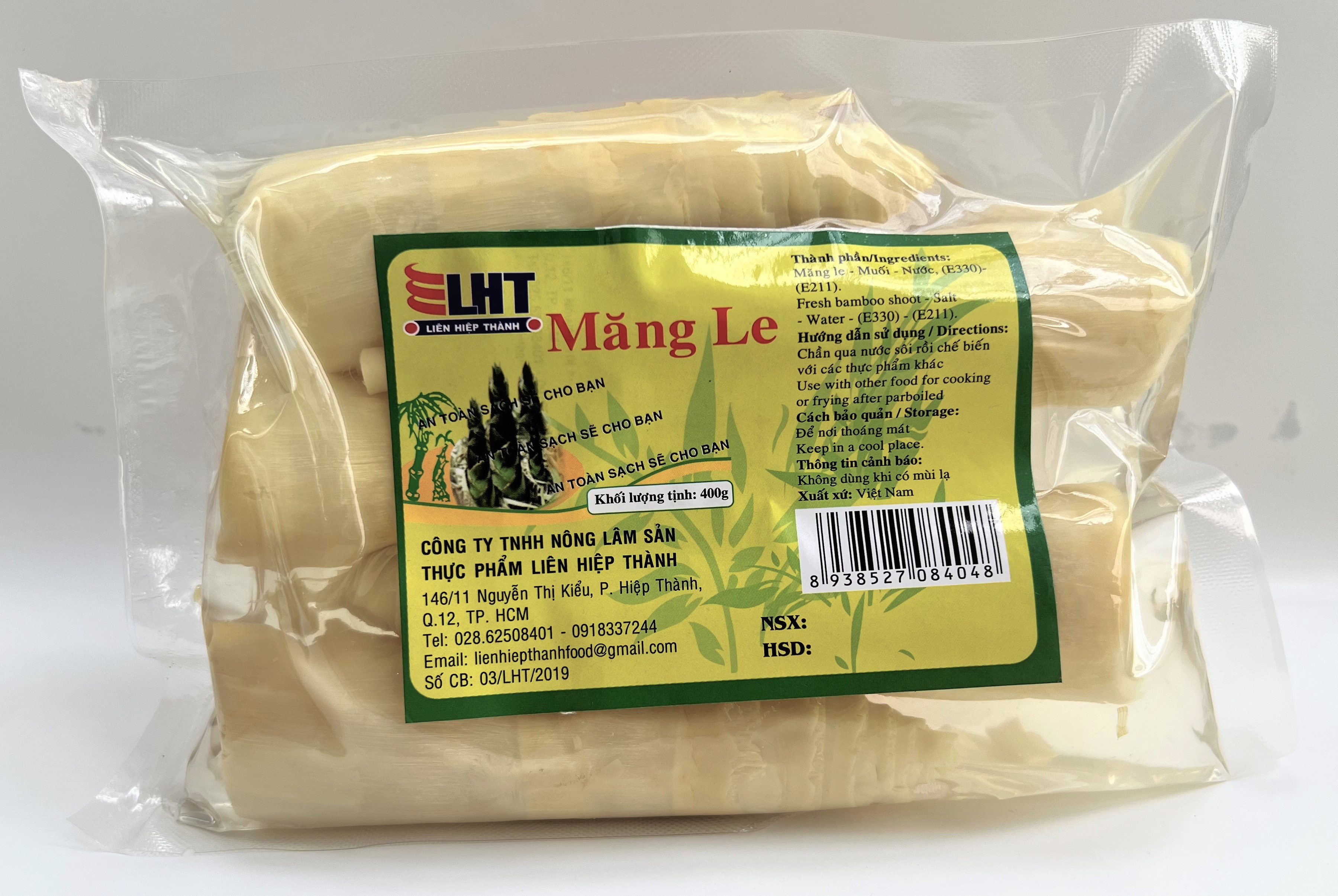 Măng le sạch - LHT - KL Tịnh 400 gram