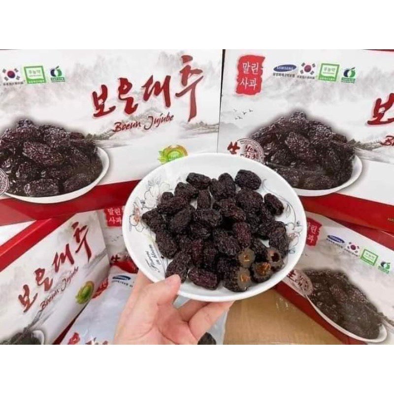 [Hàng Chính Hãng] Mứt táo đen Hàn Quốc loại 1 1Kg