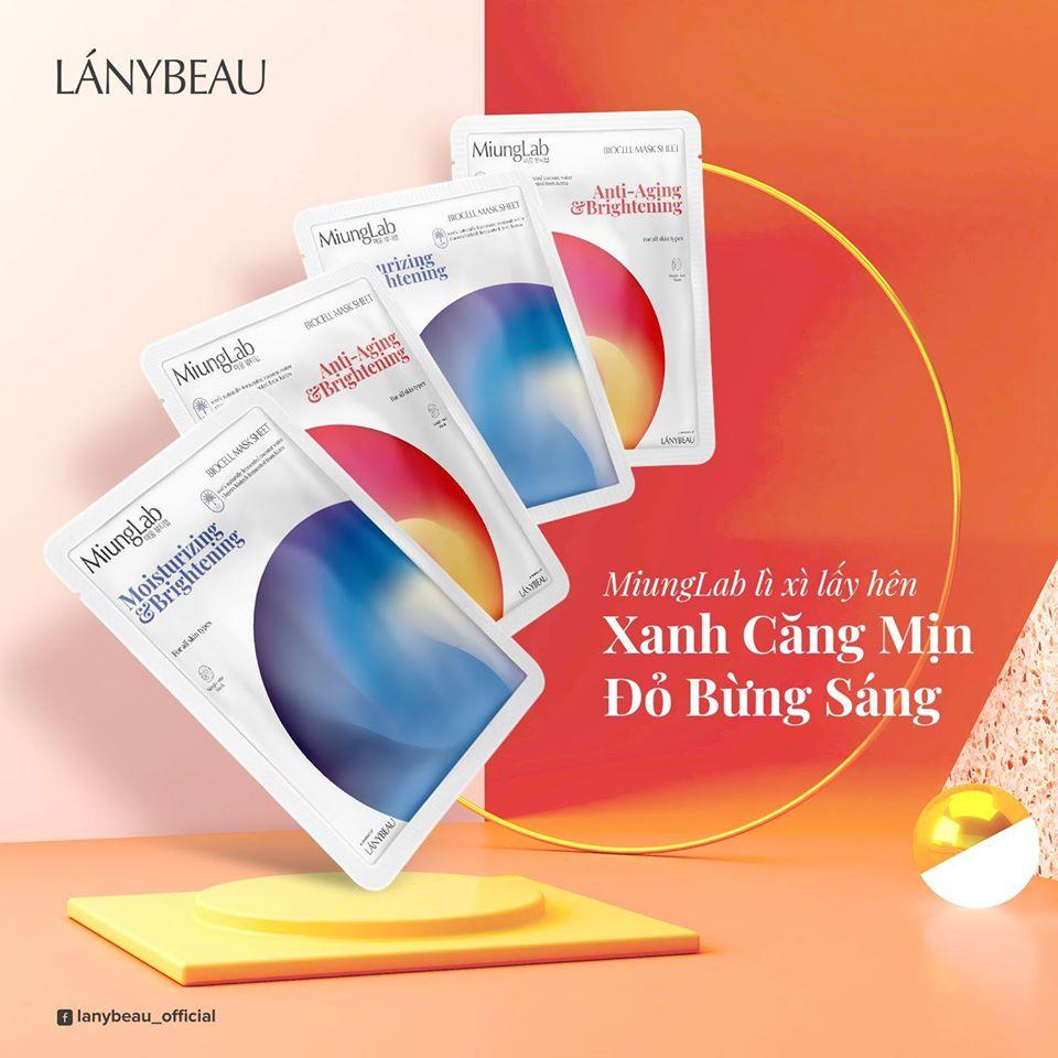 [HCM]MẶT NẠ DỪA MIUNG LAB COMBO 5 MIẾNG