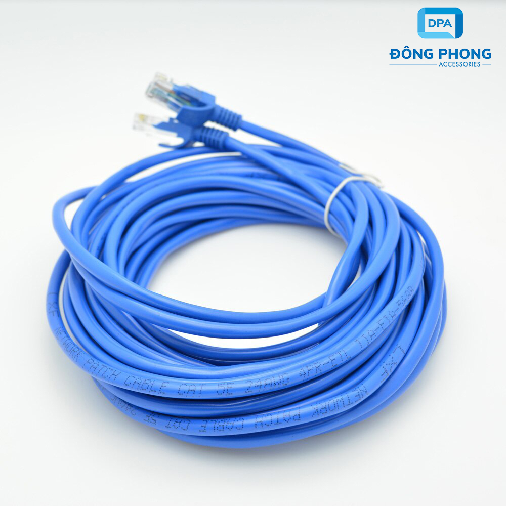 Cáp Mạng 2 Đầu Bấm Sẵn LXF Tốc Độ CAT 5E Đúc 2 Đầu