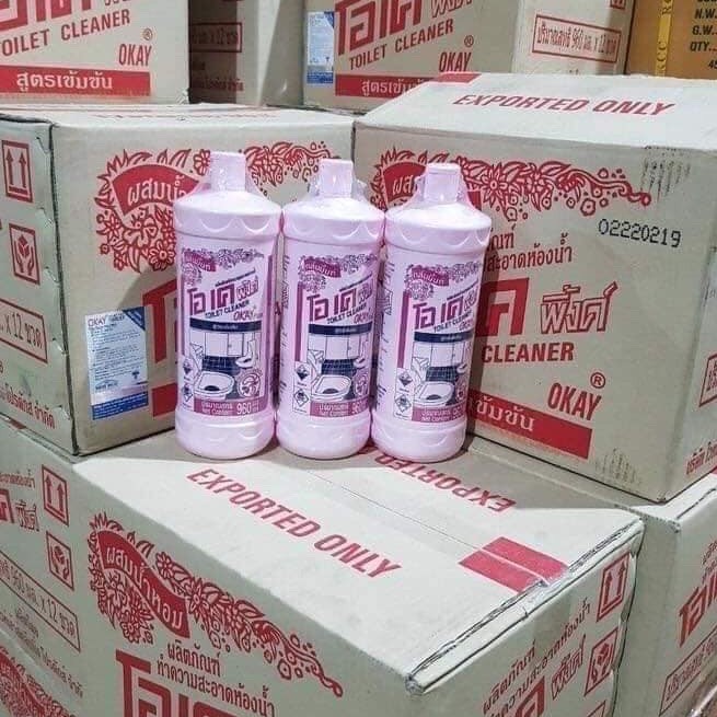 Tẩy bồn cầu okay Thái Lan 960 ml