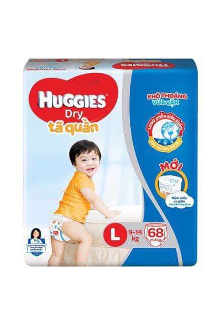 [Date 09/2023] Tã bỉm quần Huggies M 74 miếng, M74