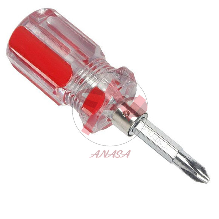 Tô Vít 2 Đầu 4 Cạnh 2 Cạnh Đa Năng Màu Đỏ Dài 8cm