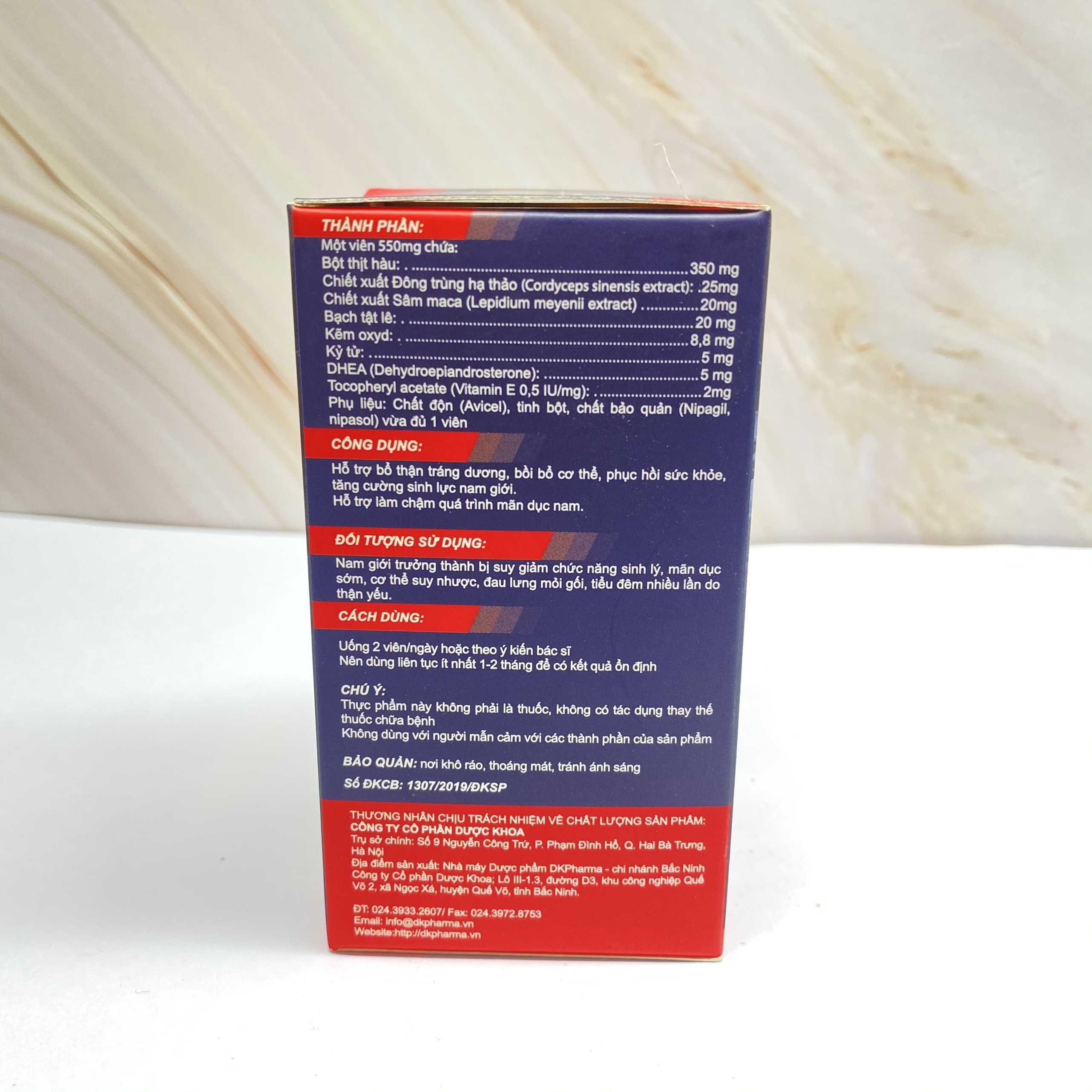 Hàu Maca - Hộp 30 Viên