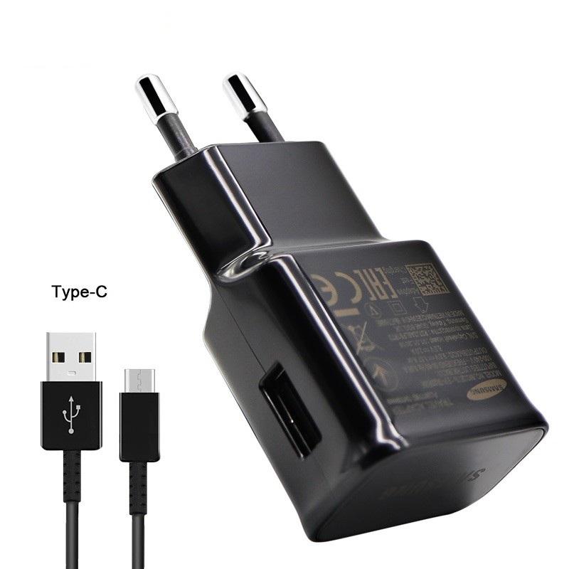 Bộ cáp cốc sạc nhanh cho Samsung Galaxy S8/8+ /S9/9+ / Note 8 / Note 9 cổng TypeC (Màu ngẫu nhiên) - Nhất Tín Computer