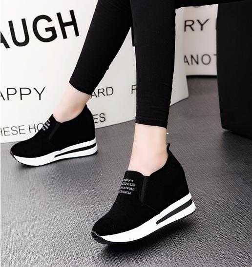 Giày Slip On Nữ Độn Đế 6cm Mã H71
