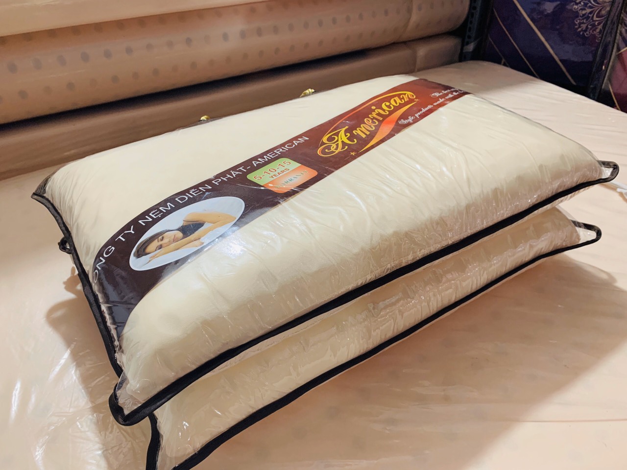 [HCM]Gối cao su non 50x70