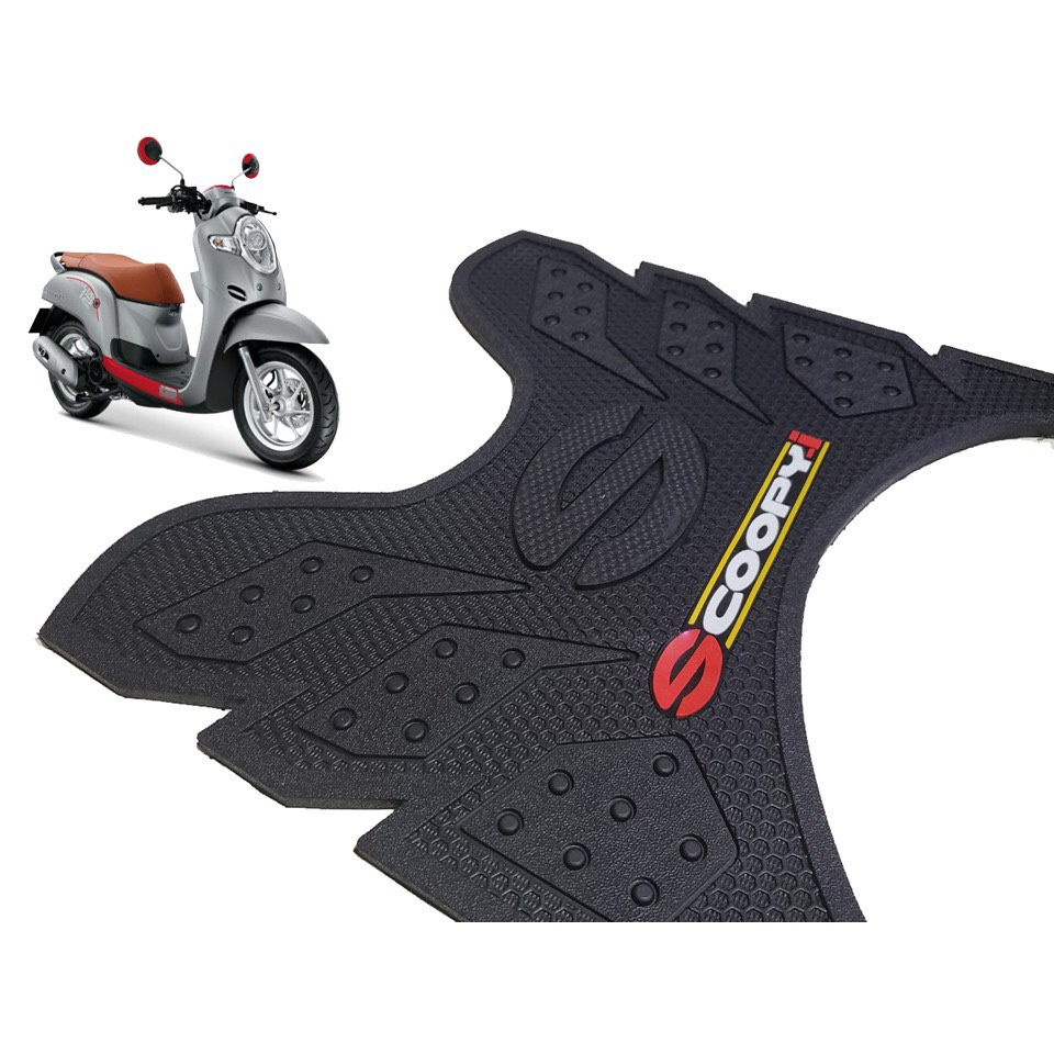 Thảm lót chân xe Scoopy từ 2001 tới 2020 indo loại dày cao cấp(phụ tùng dọn xe)