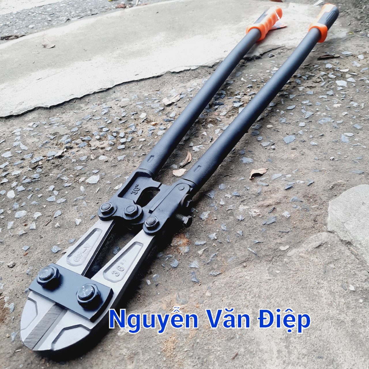 Kìm Cộng Lực Cắt Sắt Cao Cấp Kapusi Japan 36inch/900mm- Kìm cắt sắt chuẩn chính hãng Nhật