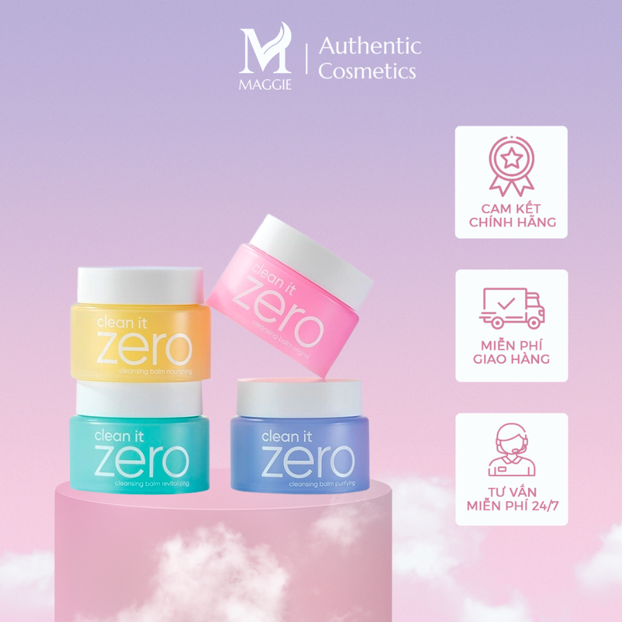 Sáp tẩy trang banila co clean it zero 5 phiên bản