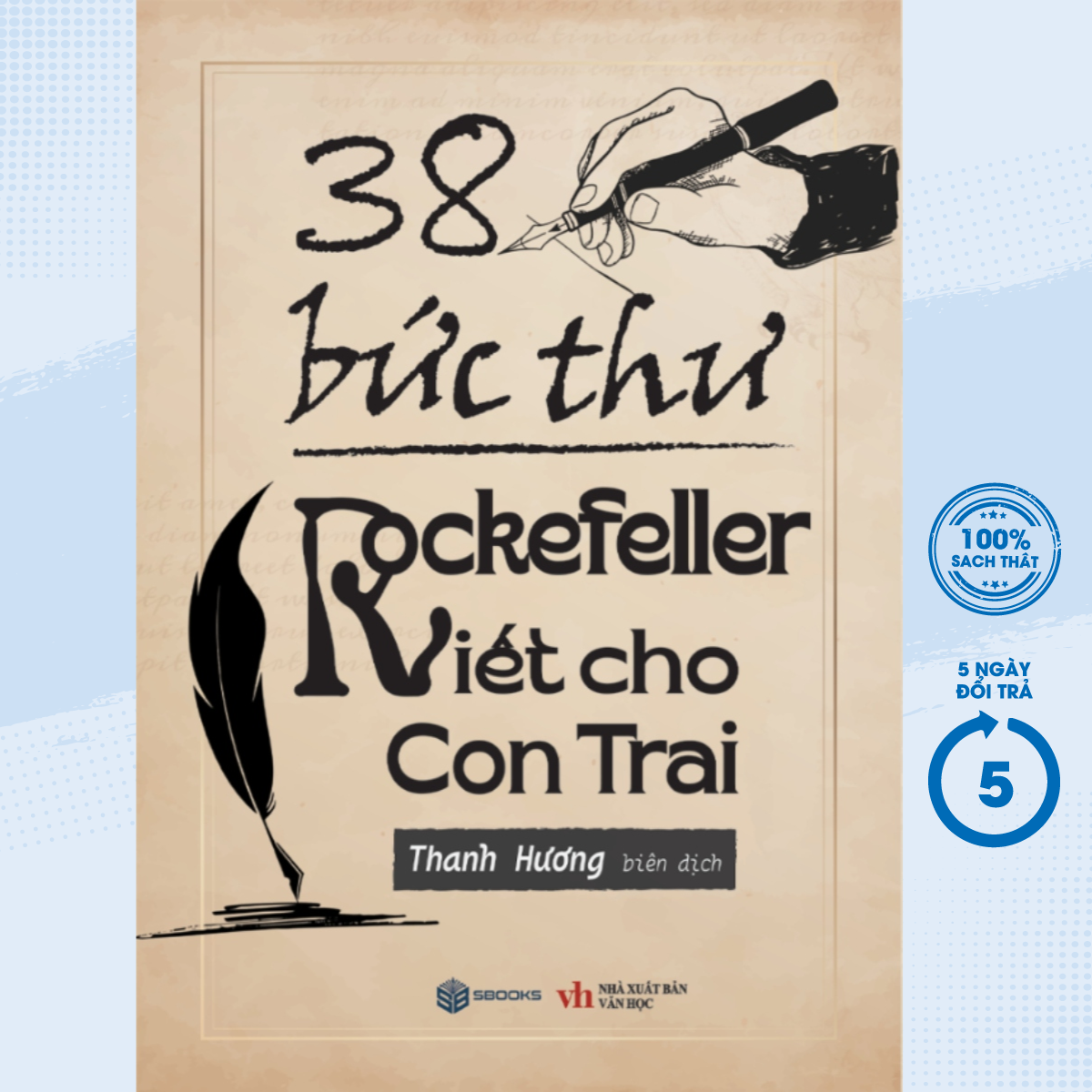 Sách - 38 bức thư rockefeller viết cho con trai - newshop