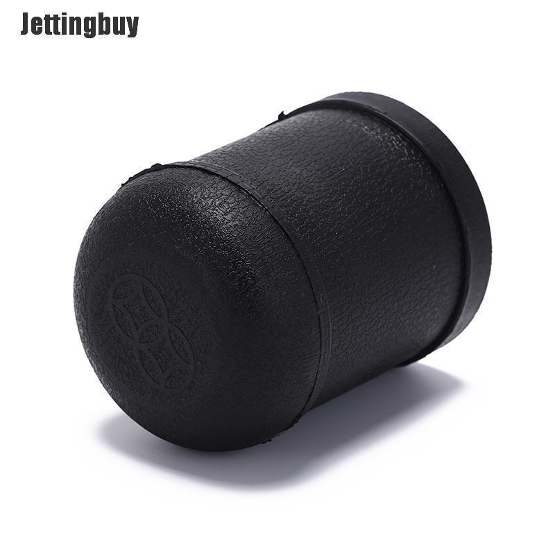 Jettingbuy 7.5cm x 10cm ktv pub party game toy plastic dice cup shaking cup box