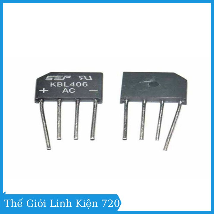 DIODE cầu 6A KBL610