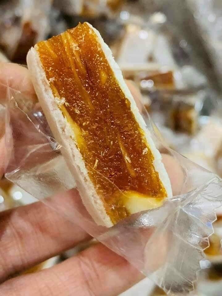 Kẹo Khóm Kẹp Dừa Non túi 500gr