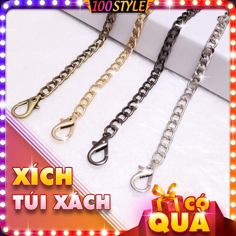 Dây Xích Túi Xách Vát Góc Móc Tôm Dày 8mm M625 - 100style.net