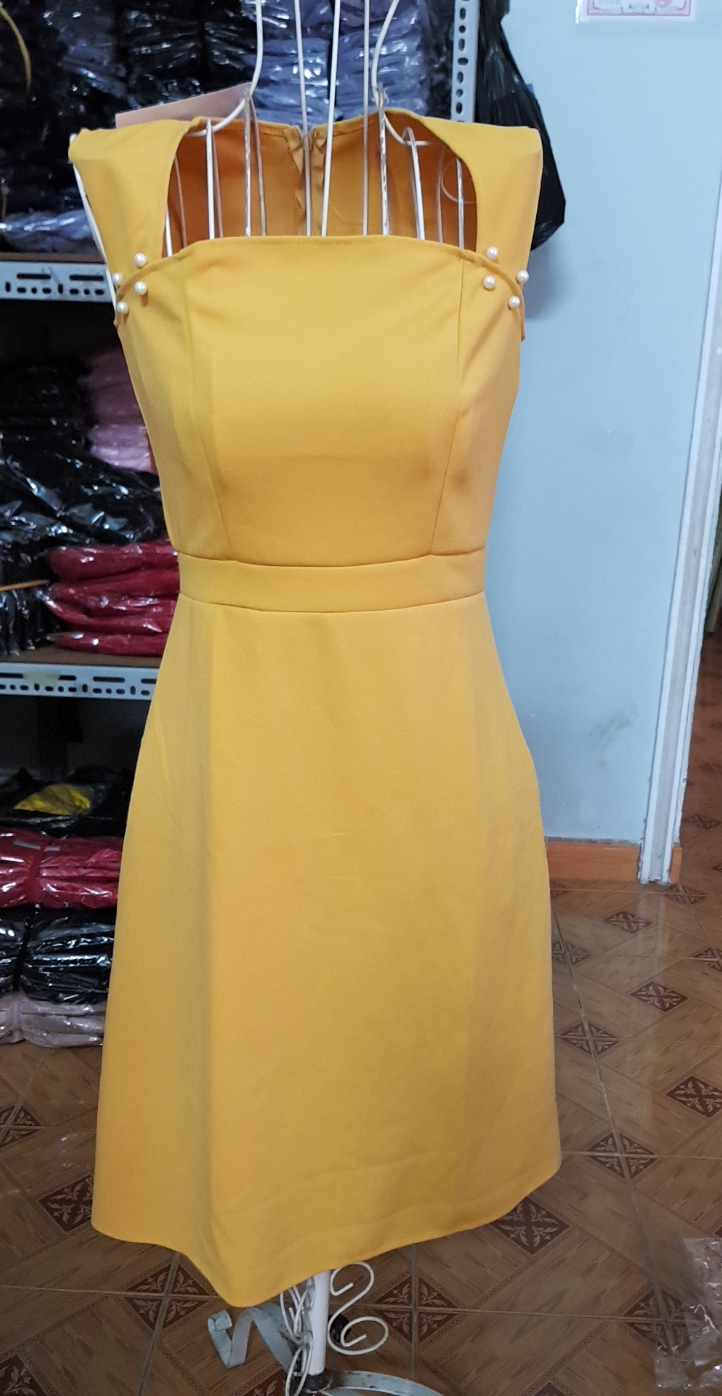 [HCM]Đầm sơ mi công sở DO13