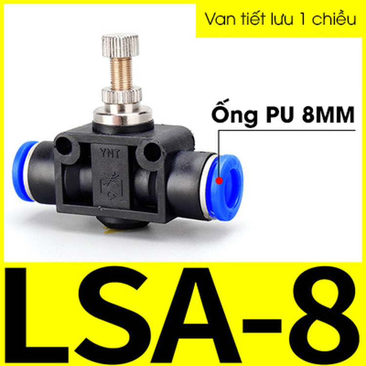 5 Van tiết lưu điều chỉnh khí nén SA 8-8 (5 pcs)