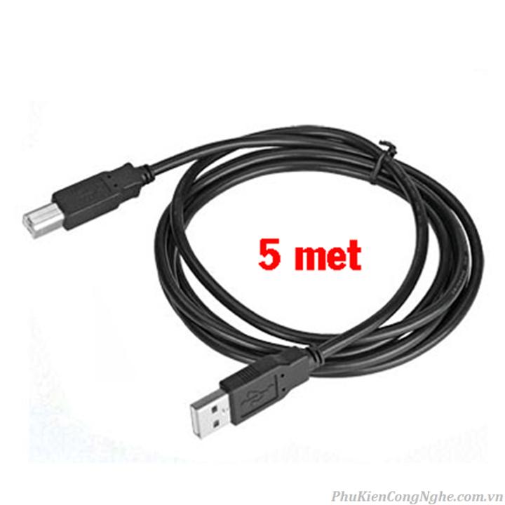 Dây máy in 5m USB 2.0