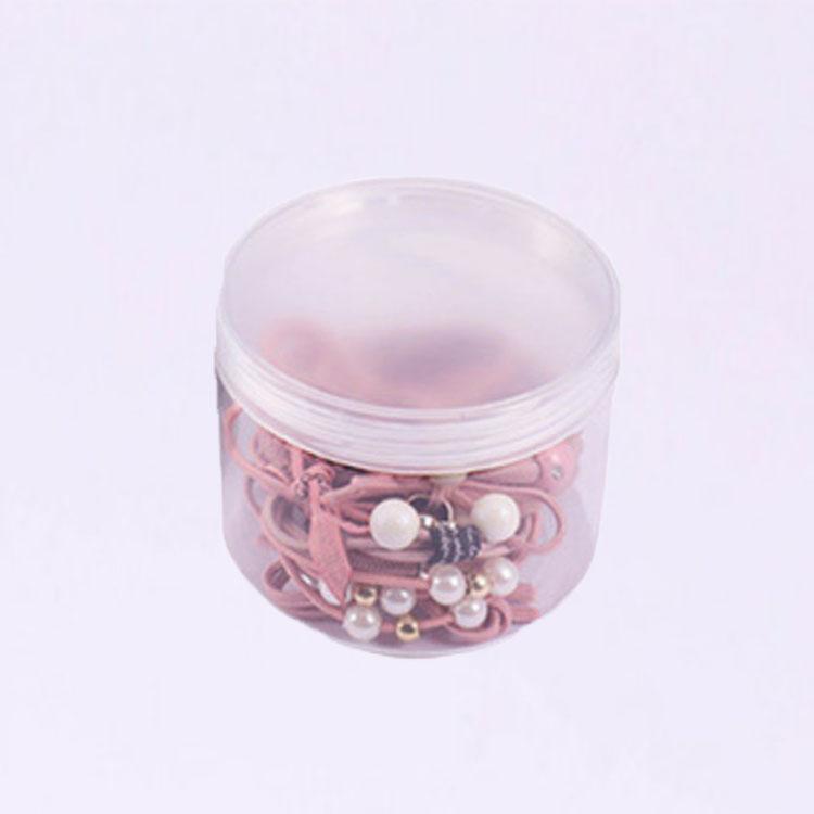 Hộp thun cột tóc Hàn Quốc dễ thương - 12 họa tiết /1 Hộp (Nhiều màu)