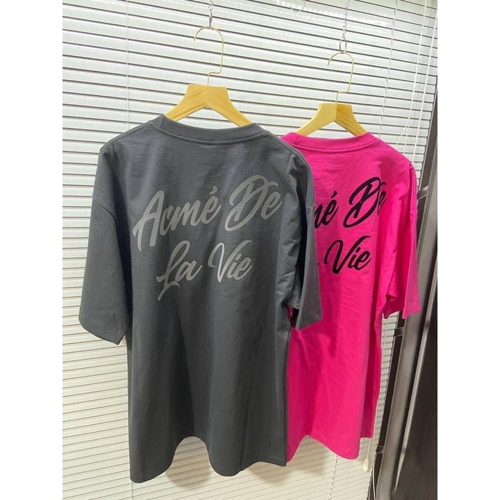 Áo Thun AD.LV SCRIPT LOGO PRINTING - Unisex Nam Nữ Authenitc - Shipped Korea