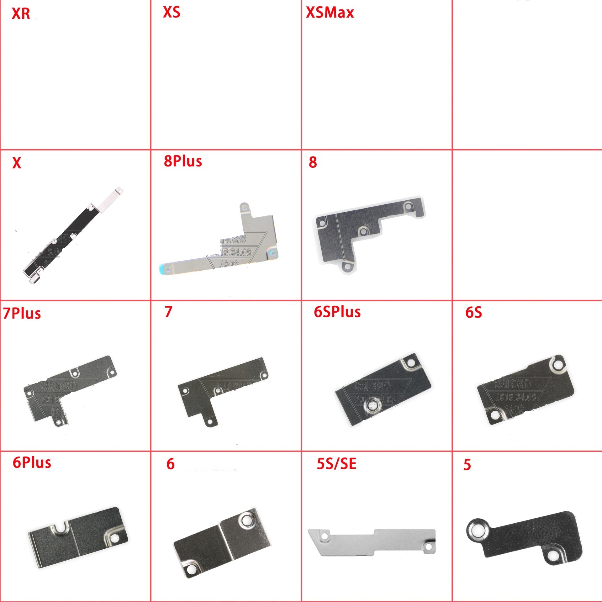 Nẹp pin iP từ 5 đến 12 Pro Max