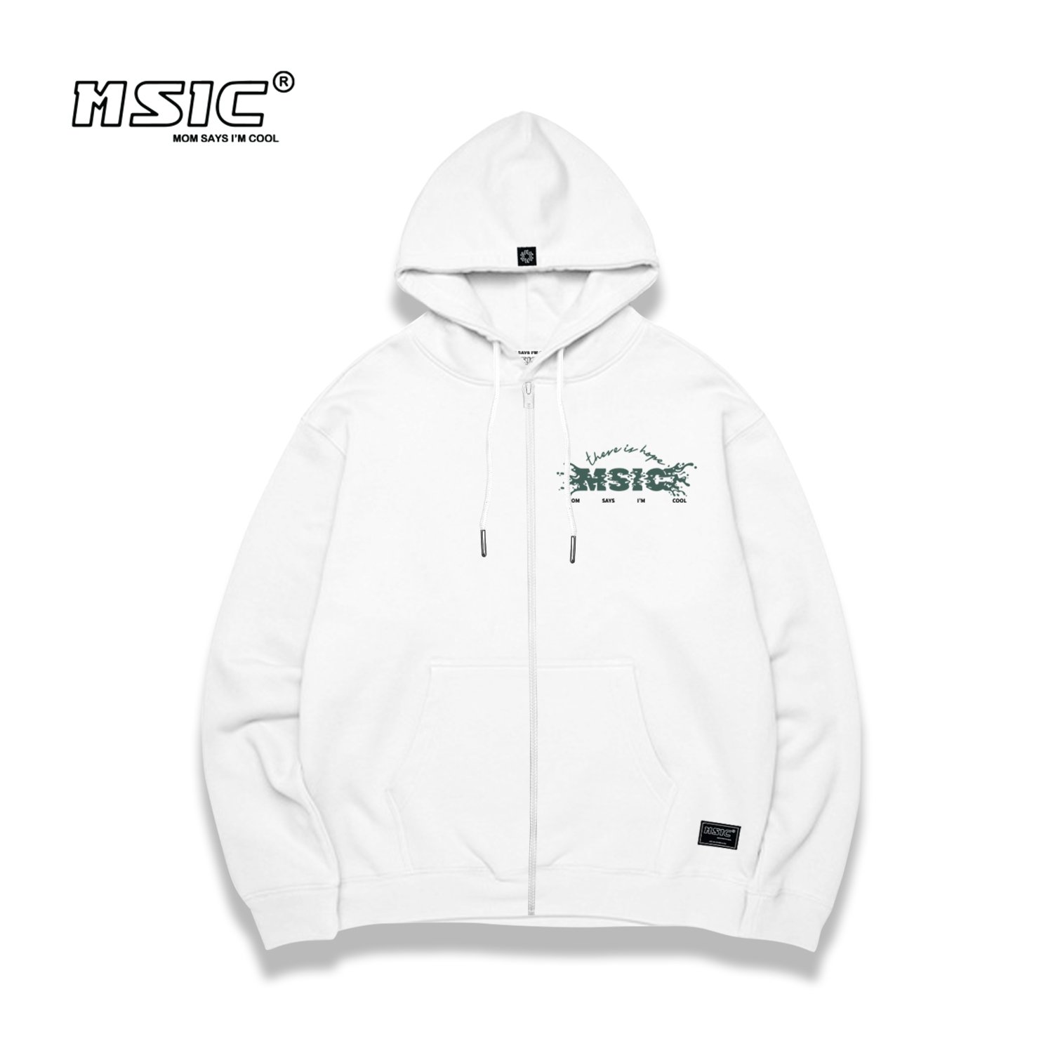 Áo Hoodie Zip Msic HOPE (4mau)