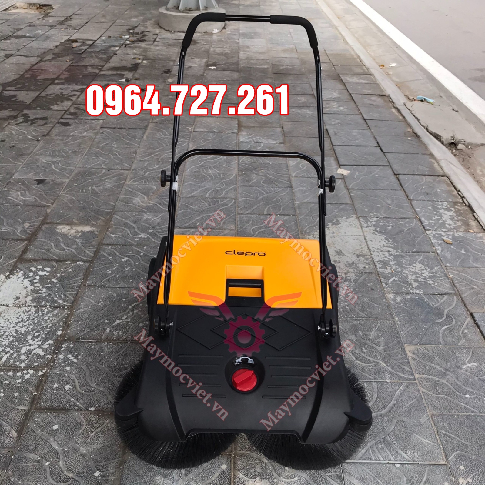 Máy quét rác đẩy tay Clepro CW-800/02