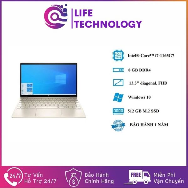 Bảng giá [Freeship] Máy tính xách tay HP Envy 13-ba1535TU (4U6M4PA)/ Vàng/ Intel Core i7-1165G7 (up to 5.0Ghz, 12MB)/ RAM 8GB/ 512GB SSD/ Intel Iris Xe Graphics/ 13.3inch FHD/ LED KB/ 3Cell/ Win 10SL/ 1Yr -LIFE Technology- LF134 Hàng Chính Hãng Phong Vũ