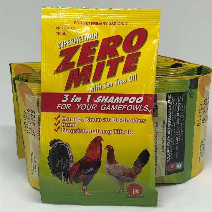 Xà Bông Tắm Gà Zero Mite - Hộp x 24 Gói và chiết lẻ