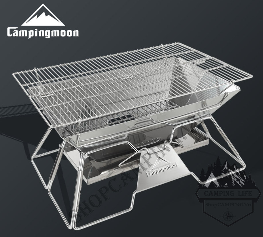 [HCM]Bếp nướng dã ngoại cắm trại Campingmoon MT3