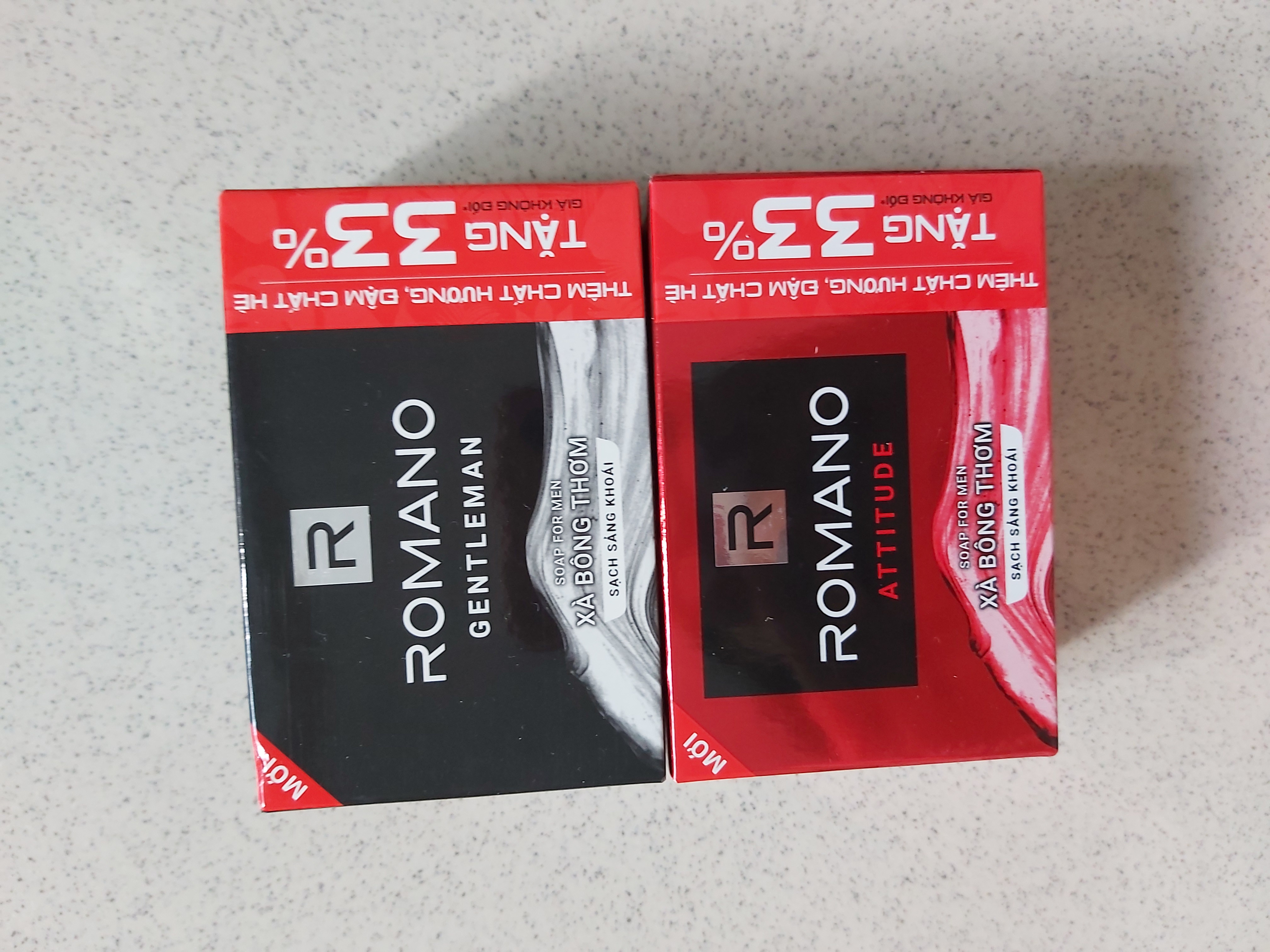 [HCM]Romano - Xà bông cục gentleman 120g
