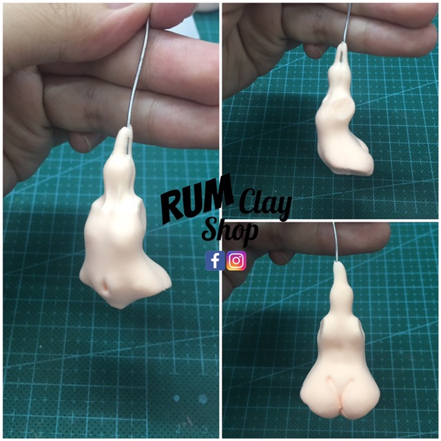 Khuôn silicone Body đất sét Các loại